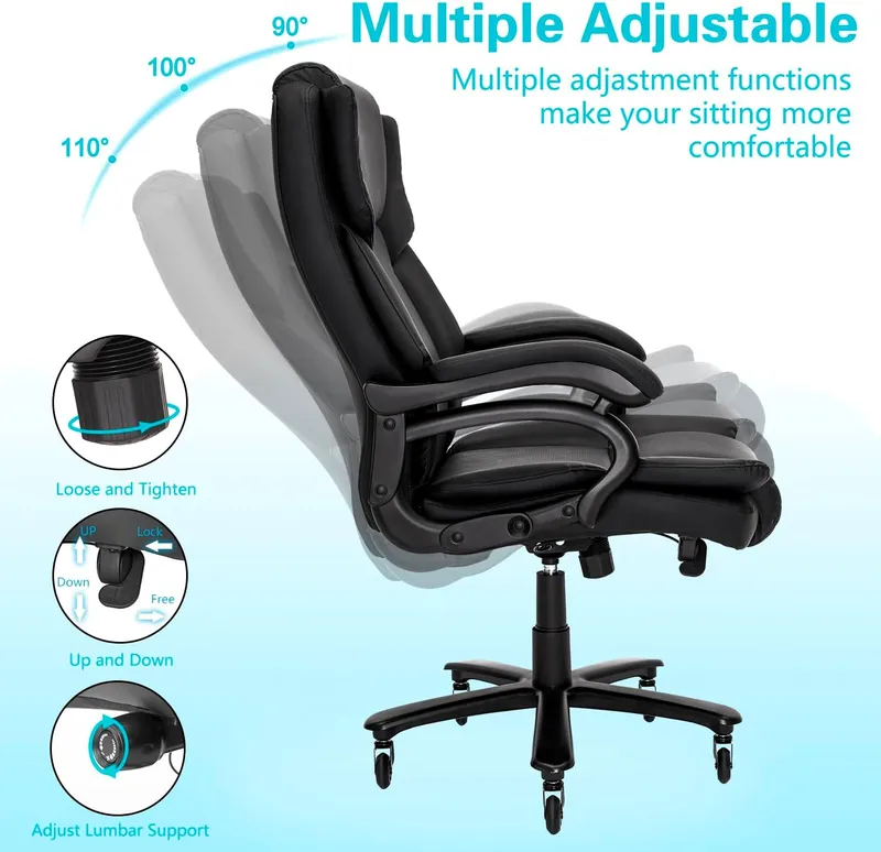 Indulgear Heavy Duty Office Chair for Heavy People